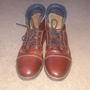 FRANCO FORTINI - Mens Leather Boots (used)
